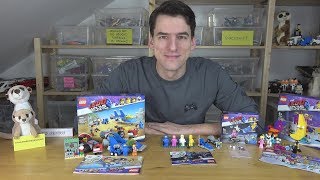 YouTube Thumbnail Ein paar kleine Sets von LEGO® Movie 2 70821, 70824 &amp; 70841
