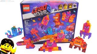 YouTube Thumbnail LEGO Movie 2 Queen Watevra&#39;s Build Whatever Box reviewed! 70825