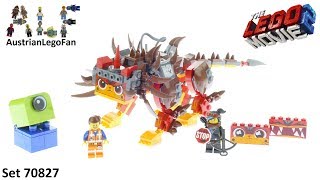 YouTube Thumbnail Lego Movie 2 70827 Ultrakatty &amp; Warrior Lucy! - Lego Speed Build Review