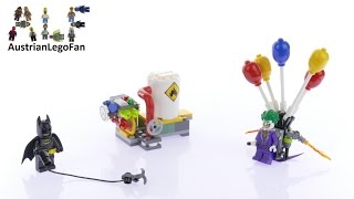 YouTube Thumbnail Lego Batman Movie 70900 The Joker™ Balloon Escape - Lego Speed Build Review