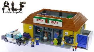 YouTube Thumbnail Lego Simpsons 71016 Kwik-E-Mart - Lego Speed Build ( AustrianLegoFan )