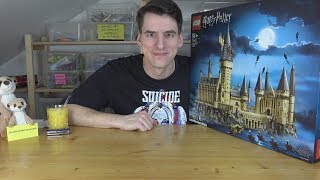 YouTube Thumbnail Bauen mit dem Helden - LEGO® Harry Potter - 71043 Schloss Hogwarts Unboxing &amp; Baubeginn