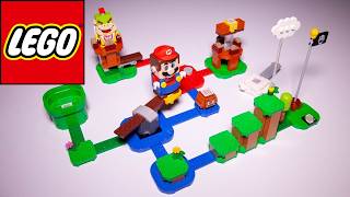 YouTube Thumbnail Lego Super Mario 71360 Adventures with Mario Starter Course Speed Build