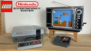 YouTube Thumbnail Ist diese Nostalgie 230€ wert? | LEGO &quot;Nintendo Entertainment System&quot; + Super Mario | Review 71374