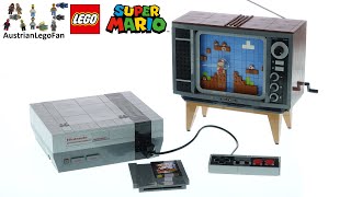 YouTube Thumbnail LEGO Super Mario 71374 Nintendo Entertainment System - Lego Speed Build Review