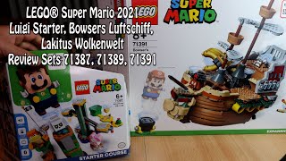 YouTube Thumbnail Review: LEGO Super Mario Sommer 2021: Luigi Starter, Luftschiff, Wolkenwelt (71387, 71389, 71391)