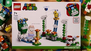 YouTube Thumbnail Big Spike&#39;s Cloudtop Challenge Expansion Set 71409 【Lego Super Mario】レゴスーパーマリオ でかガボン と くものうえ チャレンジ