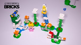 YouTube Thumbnail Lego Super Mario 71409 Big Spike’s Cloudtop Challenge Expansion Set Speed Build