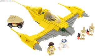 YouTube Thumbnail LEGO Star Wars Naboo Starfighter from 1999! set 7141