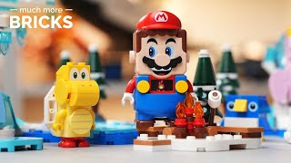 YouTube Thumbnail LEGO 71417 Super Mario Fliprus Snow Adventure Expansion Set - Speed Build