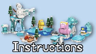 YouTube Thumbnail LEGO Mario Instructions: Fliprus Snow Adventure | 71417