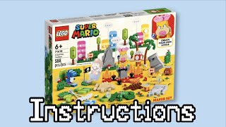 YouTube Thumbnail LEGO Mario set Instructions: Creativity Toolbox Maker | 71418