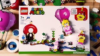 YouTube Thumbnail Peach&#39;s Garden Balloon Ride EXPANSION SET 71419 【Lego Super Mario】レゴスーパーマリオ ピーチの気球でフワフワチャレンジ
