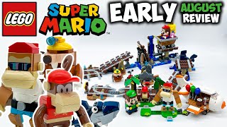 YouTube Thumbnail Diddy Kong&#39;s Minecart Ride EARLY Review! LEGO Super Mario Set 71425