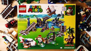 YouTube Thumbnail Diddy Kong&#39;s Mine Cart Ride 71425 LEGO SUPER MARIO レゴスーパーマリオ ディディーコングのトロッコライド