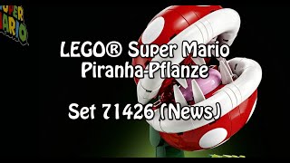 YouTube Thumbnail LEGO Super Mario Piranha-Pflanze (Set 71426): Klemmbausteinlyrik News