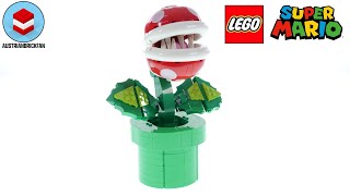 YouTube Thumbnail LEGO Super Mario 71426 Piranha Plant – LEGO Speed Build Review