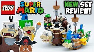 YouTube Thumbnail Larry and Morton&#39;s Airships Review! LEGO Super Mario Set 71427