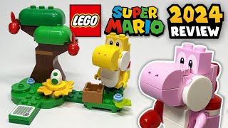YouTube Thumbnail LEGO Super Mario Yoshis&#39; Egg-Cellent Forest (71428) - 2024 EARLY Set Review
