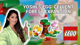 YouTube Thumbnail REVIEW Yoshi&#39;s Egg-cellent Forest LEGO Super Mario 71428