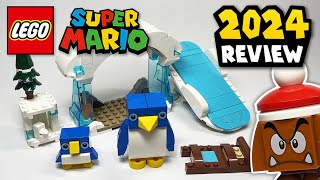 YouTube Thumbnail LEGO Super Mario Penguin Family Snow Adventure (71430) - 2024 EARLY Set Review