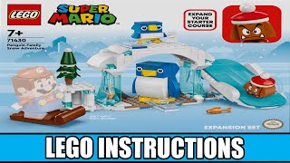 YouTube Thumbnail 71430 LEGO Instructions - Penguin Family Snow Adventure - Super Mario