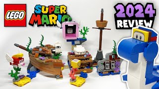 YouTube Thumbnail LEGO Super Mario Dorrie&#39;s Sunken Shipwreck Adventure (71432) - 2024 EARLY Set Review