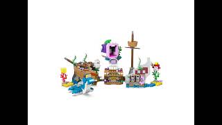 YouTube Thumbnail LEGO Super Mario Dorrie&#39;s Sunken Shipwreck Adventure Expansion Set 71432