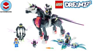 YouTube Thumbnail LEGO DREAMZzz 71457 Pegasus Flying Horse Speed Build Review