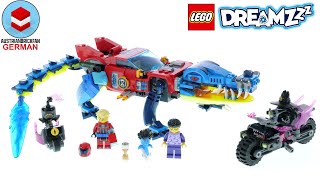 YouTube Thumbnail LEGO DREAMZzz 71458 Krokodilauto Speed Build