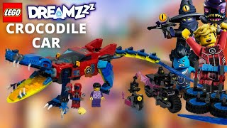 YouTube Thumbnail Crocodile Car EARLY Review - LEGO Dreamzzz Set 71458