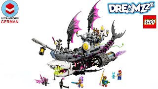 YouTube Thumbnail LEGO DREAMZzz 71469 Albtraum-Haischiff - LEGO Speed Build Review
