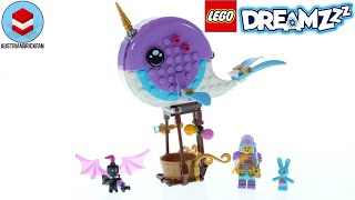 YouTube Thumbnail LEGO DREAMZZz 71472 Izzie&#39;s Narwhal Hot Air Balloon – LEGO Speed Build Review