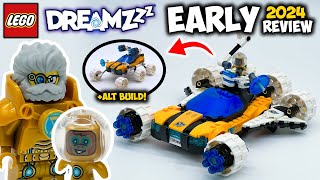 YouTube Thumbnail Mr. Oz&#39;s Space Car EARLY 2024 Review (BOTH BUILDS!) LEGO Dreamzzz Set 71475