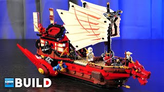 YouTube Thumbnail LEGO Speed Build! Ninjago 71705 Destiny&#39;s Bounty | LEGO Ninjago | Beat Build | ASMR