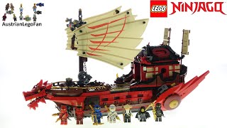 YouTube Thumbnail LEGO Ninjago 71705 Destiny´s Bounty - Lego Speed Build Review