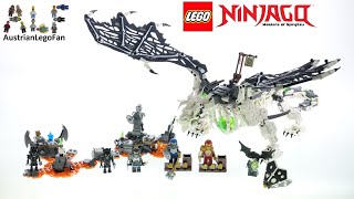 YouTube Thumbnail LEGO Ninjago 71721 Skull Sorcerer&#39;s Dragon - Lego Speed Build Review