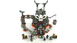 YouTube Thumbnail LEGO Ninjago Set 71722 - Verlies des Totenkopfmagiers / Review deutsch