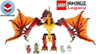 YouTube Thumbnail LEGO Ninjago 71753 Fire Dragon Attack - LEGO Speed Build Review
