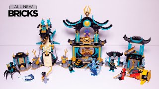 YouTube Thumbnail Lego Ninjago 71755 Temple of the Endless Sea Speed Build