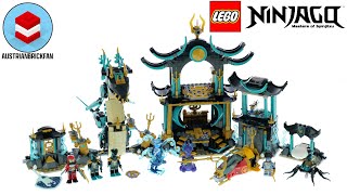 YouTube Thumbnail LEGO Ninjago 71755 Temple of the Endless Sea - Lego Speed Build Review
