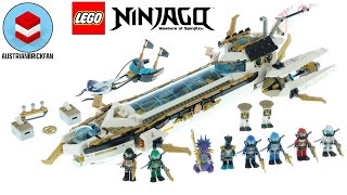 YouTube Thumbnail LEGO Ninjago 71756 Hydro Bounty - Lego Speed Build Review