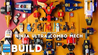 YouTube Thumbnail LEGO Speed Build! Ninjago 71765 Ninja Ultra Combo Mech | LEGO Ninjago 2022 | Beat Build
