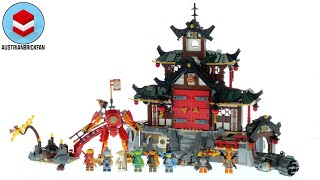 YouTube Thumbnail LEGO Ninjago 71767 Ninja Dojo Temple - LEGO Speed Build Review