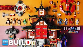 YouTube Thumbnail LEGO Speed Build! Ninjago 71767 Ninja Dojo Temple | LEGO Ninjago 2022 | Beat Build