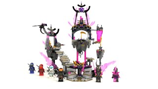 YouTube Thumbnail LEGO Ninjago Crystalized Set 71771 - Der Tempel des Kristallkönigs / Sommer Set 2022 / Review