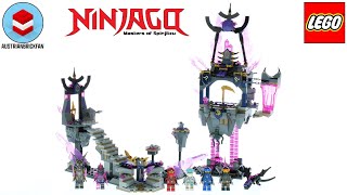 YouTube Thumbnail LEGO Ninjago 71771 The Crystal King Temple Speed Build