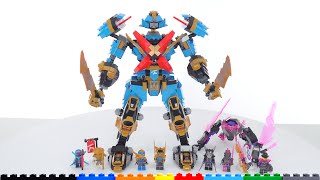 YouTube Thumbnail LEGO Ninjago Nya&#39;s Samurai X Mech 71775 review! Bigger &amp; more solid than we thought