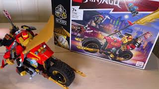 YouTube Thumbnail Review Kais Mech-Bike EVO (Ninjago Set 71783)