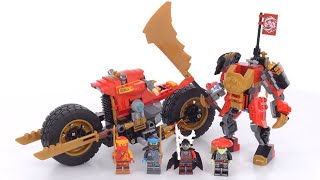 YouTube Thumbnail LEGO Ninjago Kai&#39;s Mech Rider 71783 review! We heard you like mechs &amp; bikes, so we...